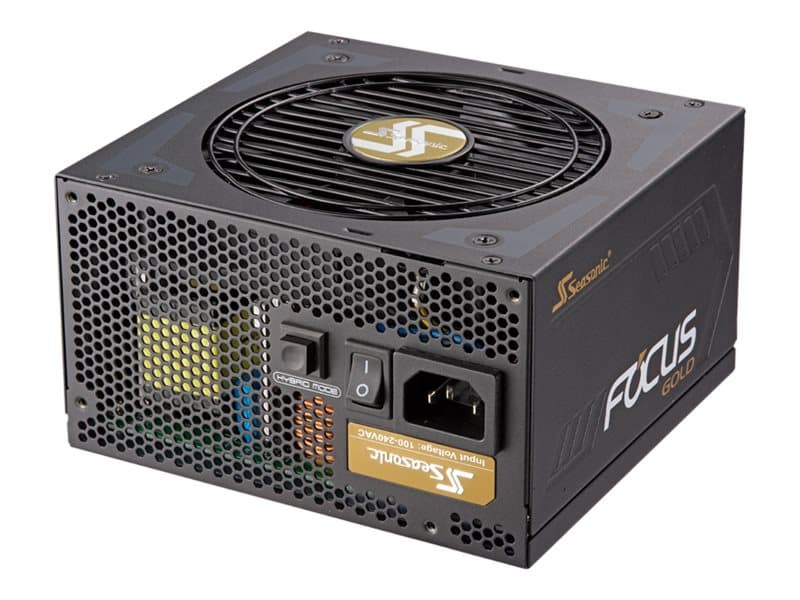 Seasonic FOCUS Gold SSR-650FM - Virtalähde (sisäinen) - ATX12V - 80 PLUS Gold - AC 100-240 V - 650 Watt