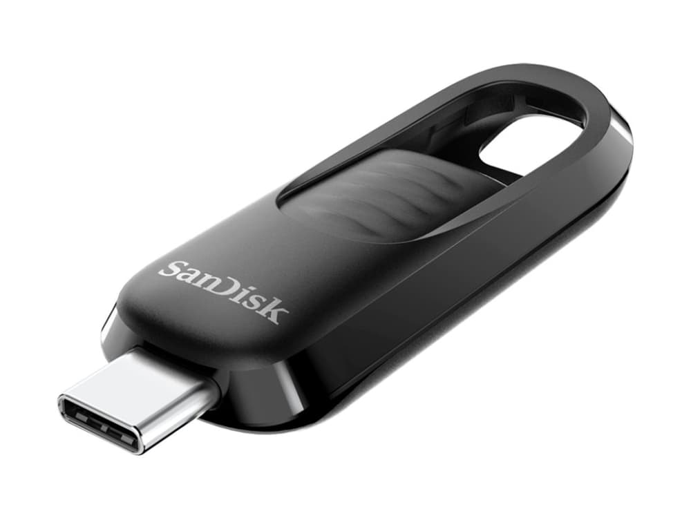 SanDisk SDCZ480-032G-G46, 32 GB, USB Type-C, 3.2 Gen 1 (3.1 Gen 1), 200 MB/s, Liuku, musta