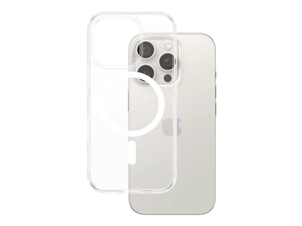 PanzerGlass HardCase läpinäkyvä w. Valkoinen MagSafe iPhone 16 Pro suojakotelo läpinäkyvä Apple iPhone 16 Pro