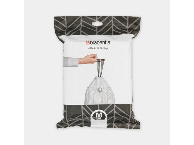 Brabantia 138829, 60 L, Valkoinen, Muovi, Kiina, 790 mm, 694 mm