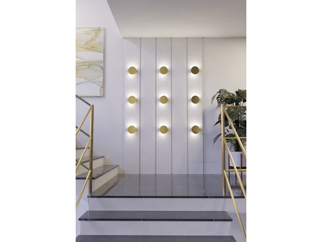 EGLO TALAMELLO SEINÄ Ø150 6W 750LM KULTAA