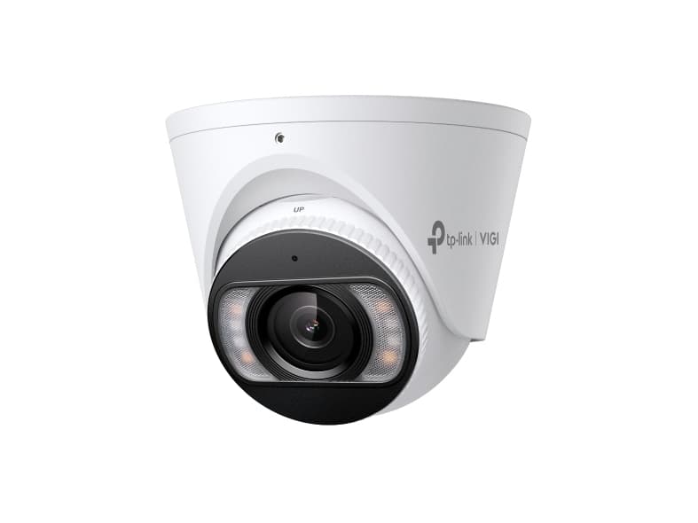 TP-LINK VIGI 8MP Full-Color Turret -verkkokamera 4K 8MP Ultra HD ja 24h Full-Color Ihmisten ja ajoneuvojen luokittelu