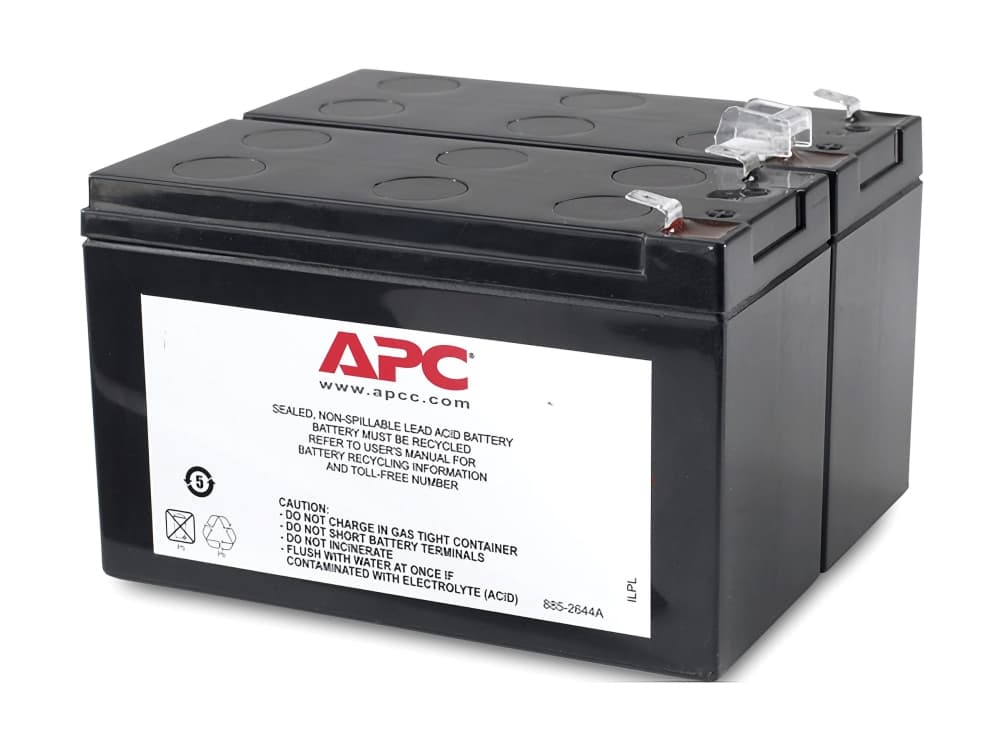 APC APCRBC113, Sealed Lead Acid (VRLA), 5 vuosi/vuosia, Musta, RoHS, 6,8 kg, 133 mm
