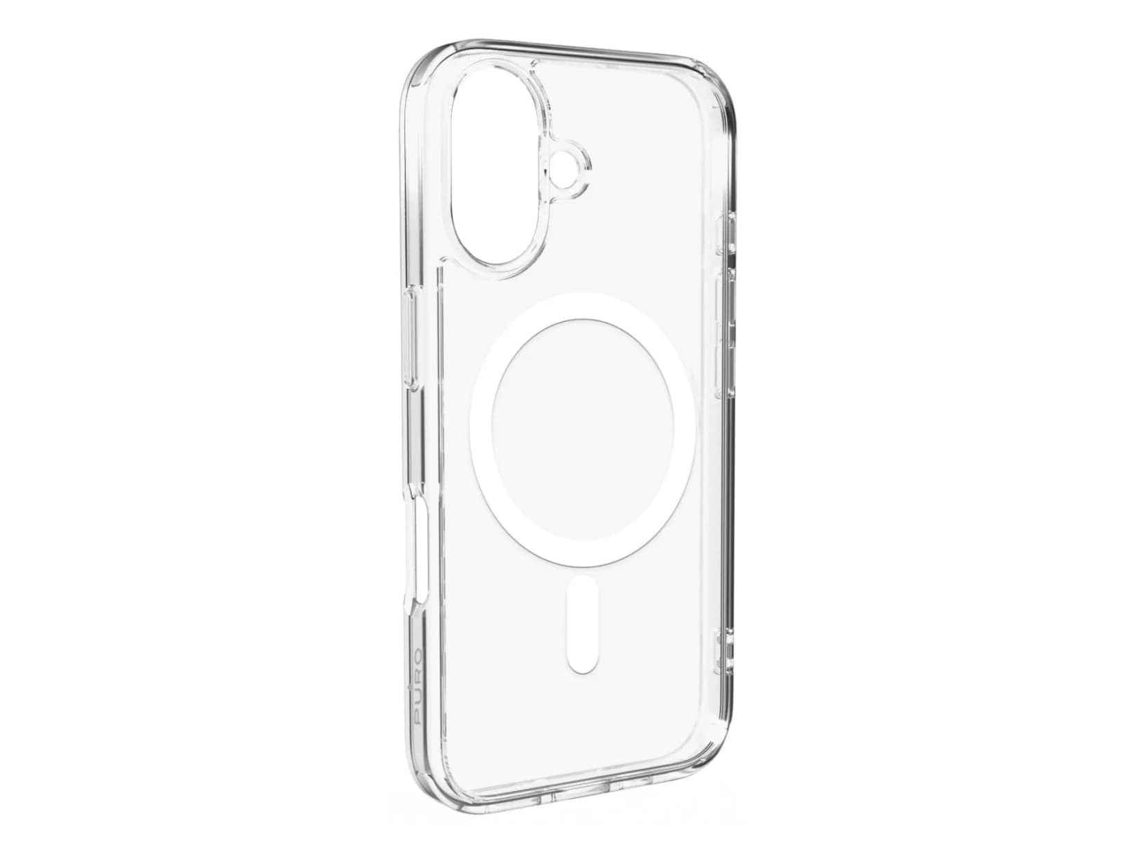 PURO Lite Mag, Suojus, Apple, iPhone 16, 15,5 cm (6.1), Läpinäkyvä