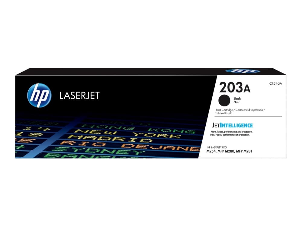 HP 203A alkuperäinen musta LaserJet-värikasetti, 1400 sivua, Musta, 1 kpl