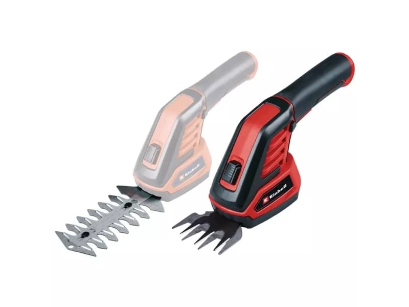 Einhell GC-CG 3,6/70 Li WT Ruohotrimmeri, pensastrimmeri Akkukäyttöinen ilman kahvaa, sis. ruoho- ja pensastrimmerin lisälaitteet, sis. akun, sis. laturin 3,6 V litiumia - SOLO