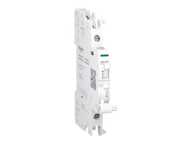 SCHNEIDER ELECTRIC Acti9 Signal & Alarm kontakt iOF 1OC 2mA til 100mA for iC60 RCBO, iC40, iCV40 skrueklemme top & bund, 24...230V AC & 24…220V DC