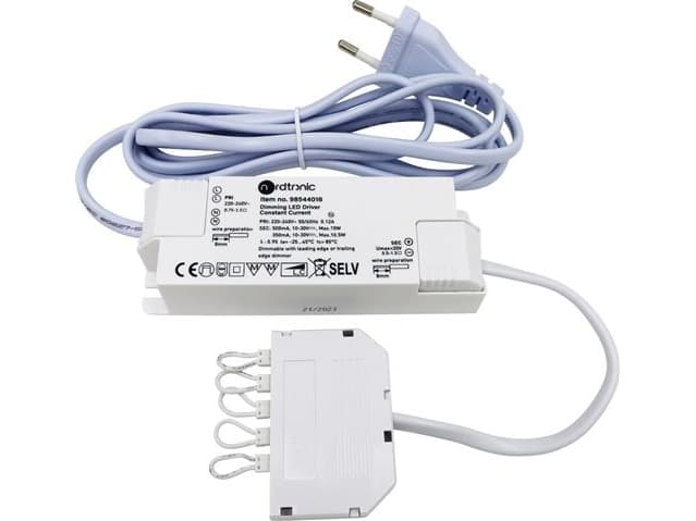 LED-ohjain himmennettävissä, 350 / 500mA