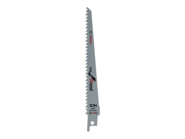 Bosch Top for Wood S 644 D - Sahanterä - puulle, muoville, lastulevylle, vanerille, rakennuslevyille, keskitiheälle kuitulevylle (MDF) - 5 kpl - pituus: 150 mm