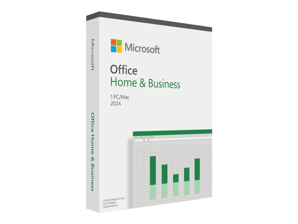 Microsoft Office Home and Business 2024, Office-paketti, Täysi, 1 lisenssi(t), Englanti
