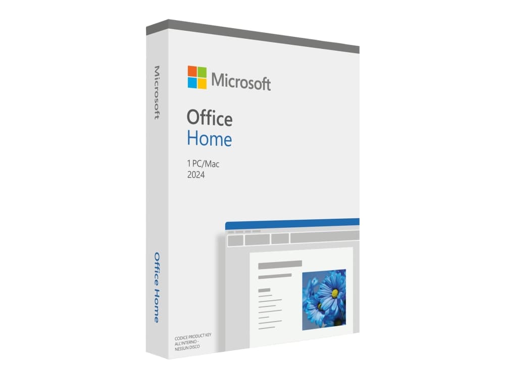 Microsoft Office Home 2024 - laatikkopaketti - 1 PC/Mac - mediaton - Win, Mac - englanti - euroalue