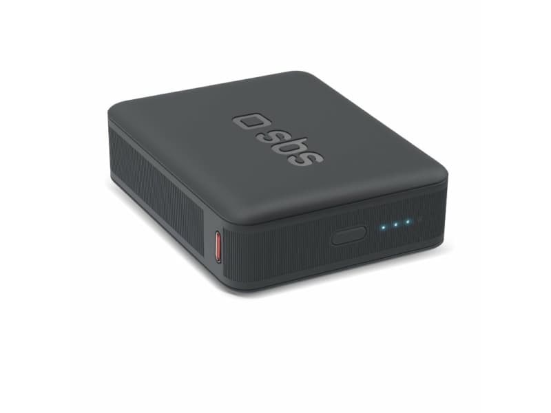 SBS TEBB10000HDPD20K, 10000 mAh, Litium polymeeri (LiPo), Adaptive Fast Charging, 20 W, musta