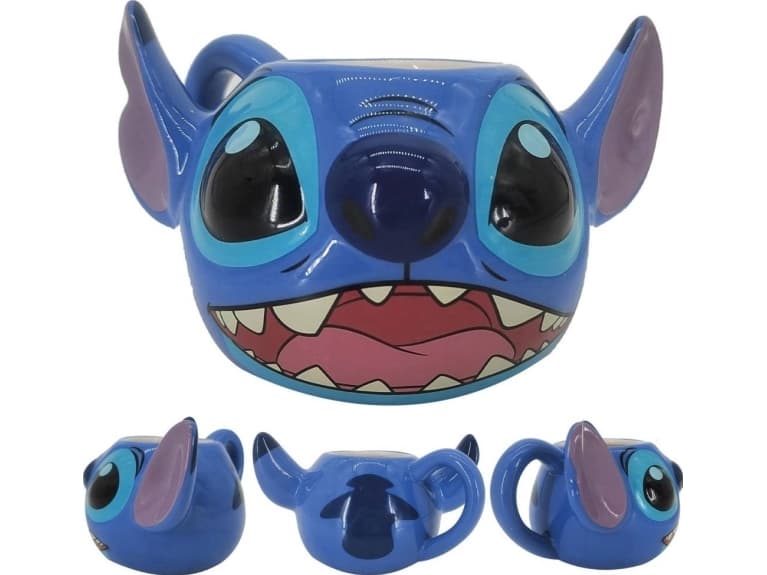 Pyramidi Lilo & Stitch 3D keraaminen muki