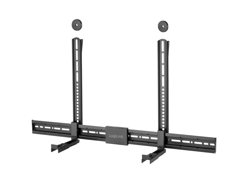 LogiLink Soundbar mount, universally compatible, 86-155mm width, black