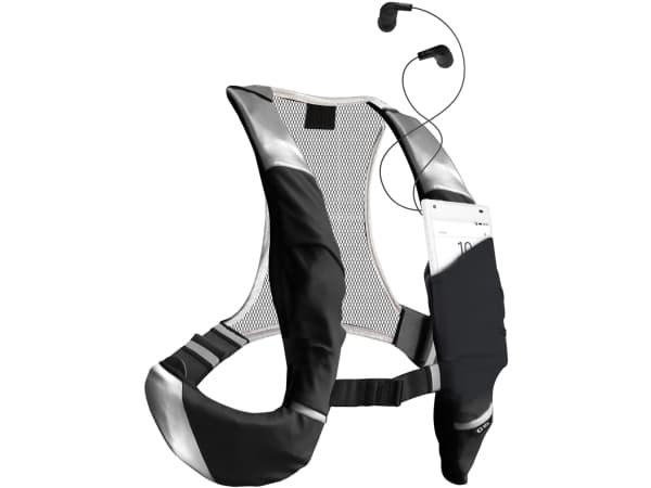 SBS TESPORTFITBAGB, 15,2 cm (6), Musta, Harmaa