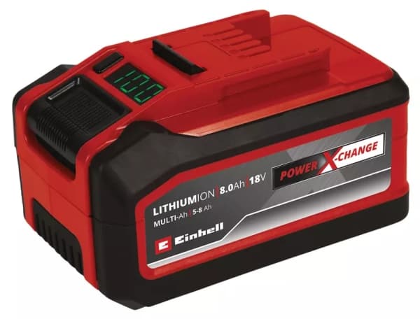 Einhell PXC Plus 18V 5-8 Ah Multi-Ah Power X-Change 4511600 Työkaluakku 18 V 5 Ah, 8 Ah Litium