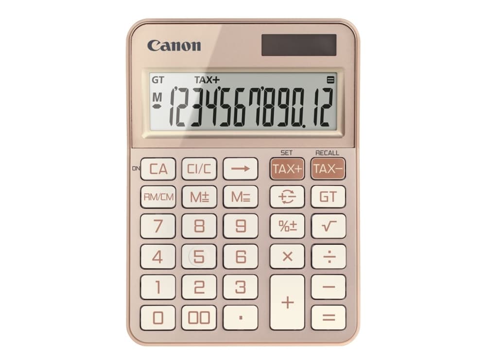 Canon KS-125KB, Työpöytä, Perus, 12 lukua, Akku/Aurinko, Ruusukulta