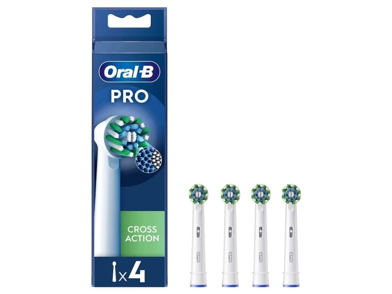 Oral-B Pro Cross Action vaihtoharjanpäät 4 kpl