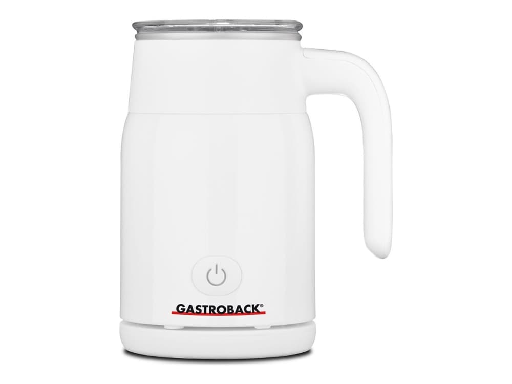 Gastroback Latte Magic, Automaattinen maidonvaahdotin/-lämmitin, Valkoinen, 350 ml, Kuuma ja kylmä, 0,75 m, AC