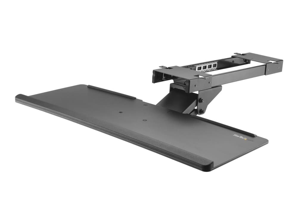 StarTech.com KBTRAYADJ, Musta, 20°, -15 - 15°, 2 kg, Muovi, Terästä, CE, REACH