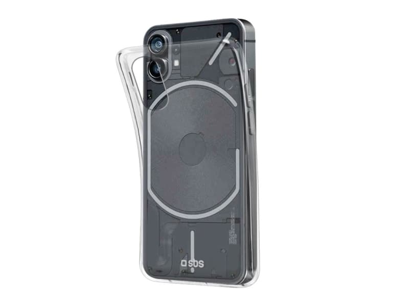 SBS Skinny suojakuori Nothing Phone (1)®. Läpinäkyvä