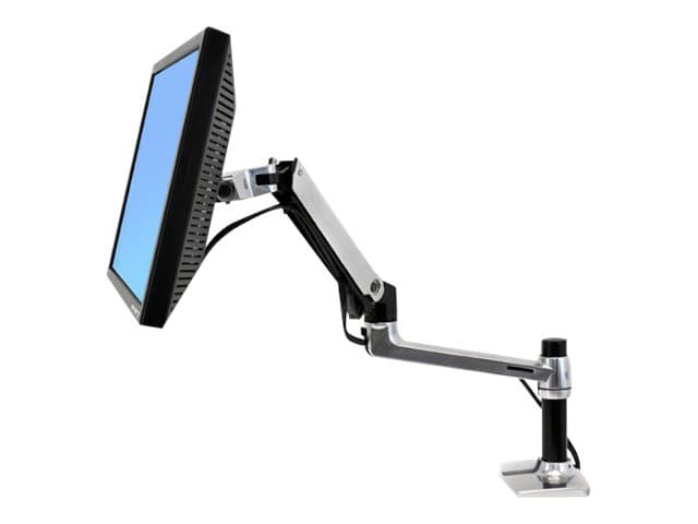 Ergotron LX Series Desk Mount LCD Arm, 11,3 kg, 86,4 cm (34), 75 x 75 mm, 100 x 100 mm, musta