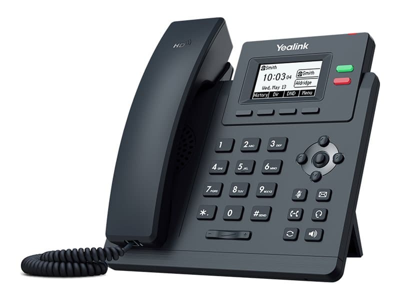Yealink YEALINK T31W puhelin - T31 IP / VoIP-puhelin virtalähteellä ja WiFi:llä varustettuna