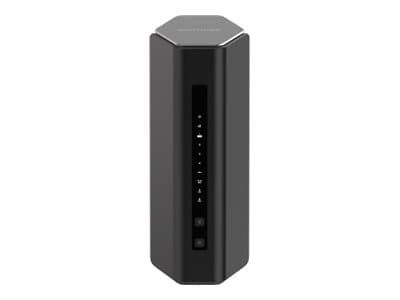 NETGEAR Nighthawk RS500, Wi-Fi 7 (802.11be), Kolmikaista (2,4 GHz/5 GHz/6 GHz), Ethernet LAN, musta, Kannettava reititin