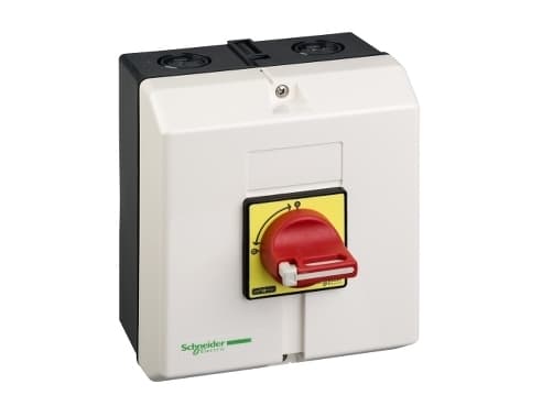 Schneider Electric VCF4GE, Kiertokytkin, 3P, musta, Punainen, Keltainen, IP65, 63 A, 2100 A