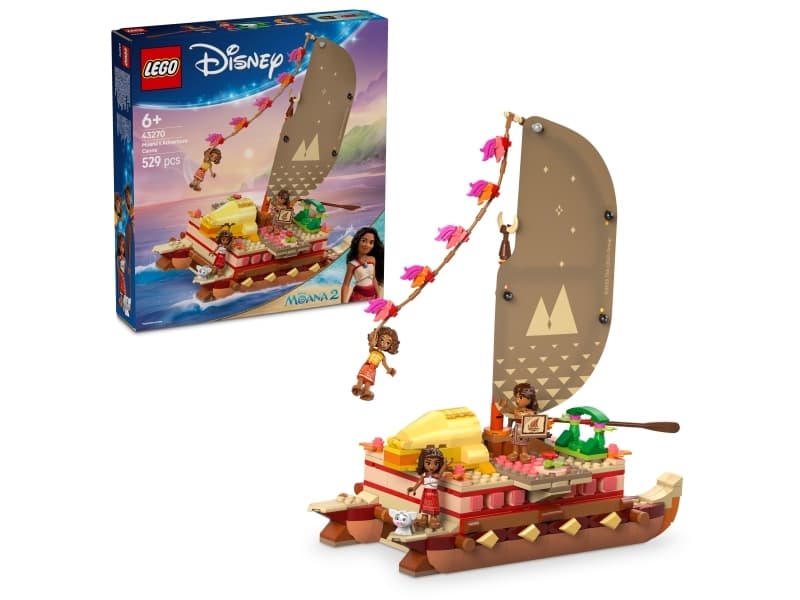 LEGO Disney Princess 43270 Vaianan seikkailukanootti