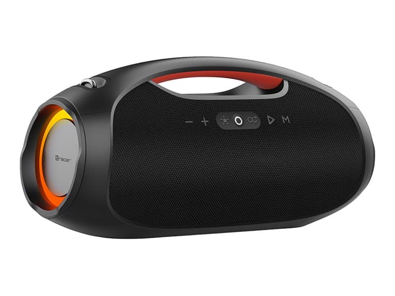 Tracer TRAGLO47226, 60 W, 80 - 20000 Hz, Langallinen & langaton, Kannettava stereokaiutin, musta, Painikkeet