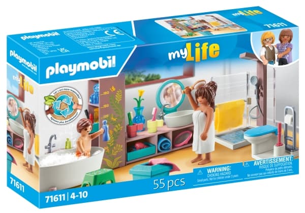 Playmobil Rinkinys figurek My Life 71611 Łazienka