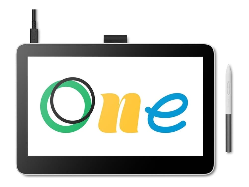 Wacom One - Digitizer - 29.4 - monikosketuskäyttöinen