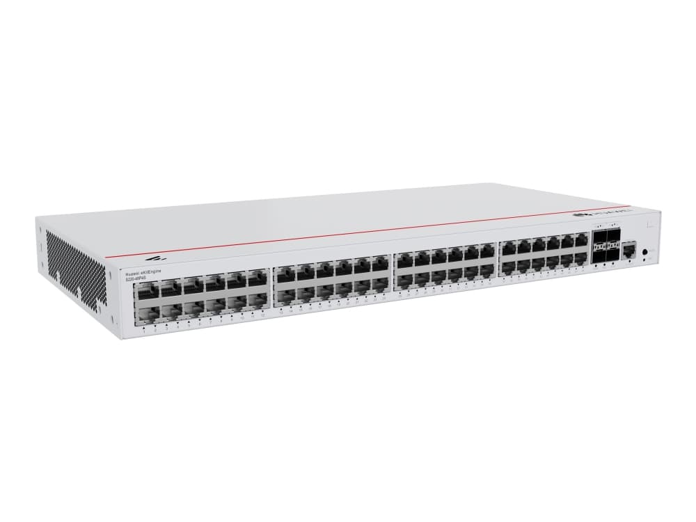 HUAWEI S220-48P4S 48x10/100/1000BASE-T ports 380W PoE+ 4xGE SFP ports built-in AC power