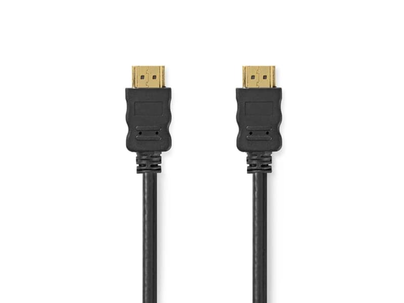 Nedis CVGL34060BK150, 15 m, HDMI-tyyppi A (vakio), HDMI-tyyppi A (vakio), 3D, 18 Gbit/s, musta