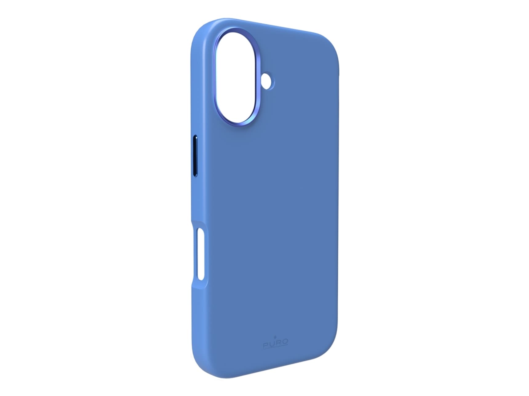 Silikoni Puro Icon Mag Mag Pro MagSafe Apple iPhone 16 - puhelinkotelo sininen