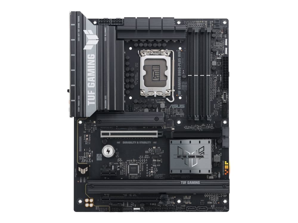 ASUS TUF GAMING B860-PLUS WIFI, Intel, LGA 1851 (Socket V1), Intel Core Ultra (Series 2), LGA 1851, DDR5-SDRAM, 256 GB