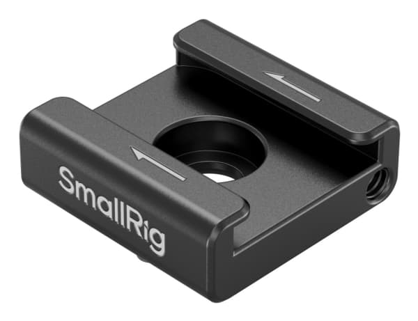 SmallRig 5033, Cold shoe -kenkä, musta, Alumiini, Silikoni, 1/4-20, Kiina, 25 mm