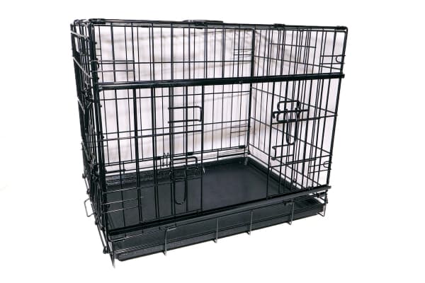 Active Canis Premium Dubbeldoor Cage 76*53*61