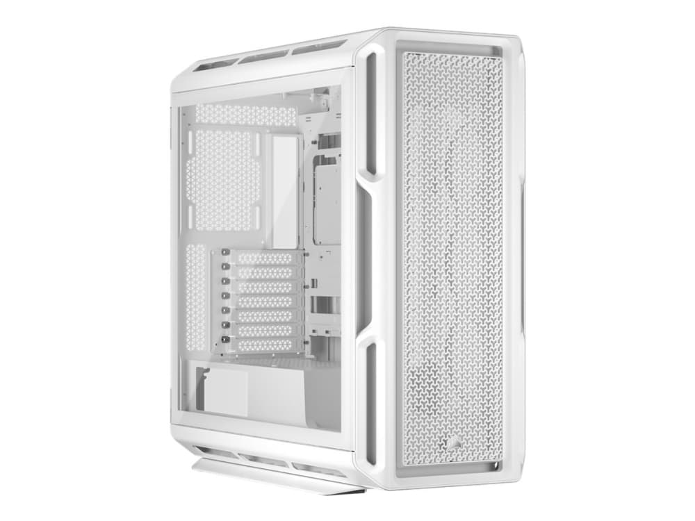 Corsair 5000T, Midi Tower, PC, Valkoinen, ATX, EATX, mikro ATX, Mini-ITX, Muovi, Terästä, Karkaistu lasi, Pelaaminen