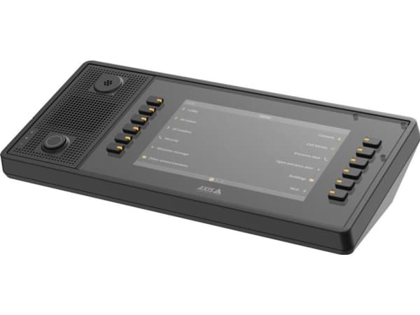 AXIS C6110 - dispatch-konsol - SIP, RTP, SIP över TLS, SIPS - svart (02709-001)