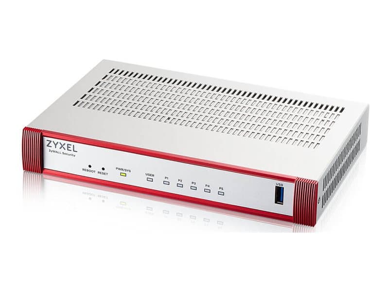 Zyxel USGFLEX50HP-EU0101F, 0,35 Gbit/s, 0,09 Gbit/s, 40,92 BTU/h, 15 käyttäjä (t), 655130 h, 3DES, 256-bit AES, DES, HTTPS, IPSec, MD5, SHA-1, SHA-2