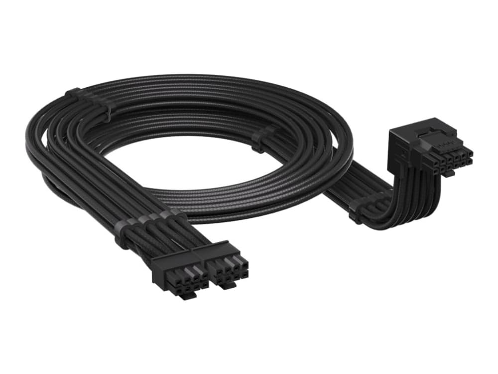Corsair CP-8920350, 12V-2x6, 2 x PCI-E (8-pin), 0,65 m, Kulmikas, Suora, 90°