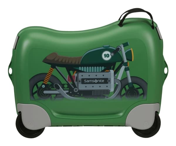 Samsonite Dream2go, Vaunu, Kovakuori, Vihreä, Moottoripyörä, Matkustamo, 4 pyörää