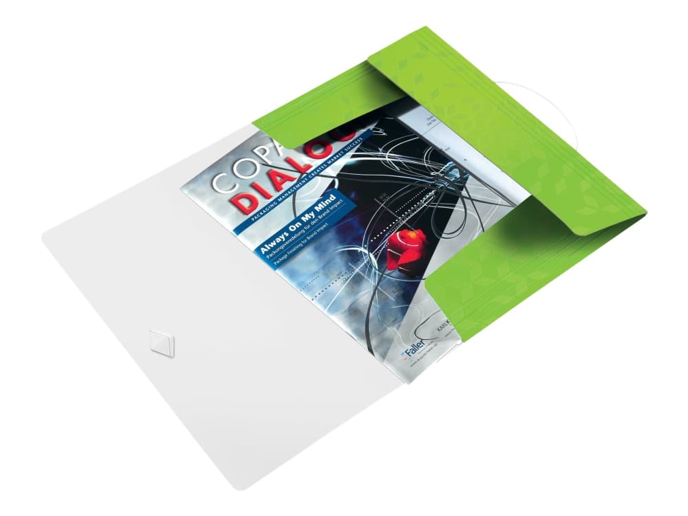 Leitz WOW, A4, Polypropeeni (PP), Vihreä, Muotokuva, 150 arkkia, 80 g/m²