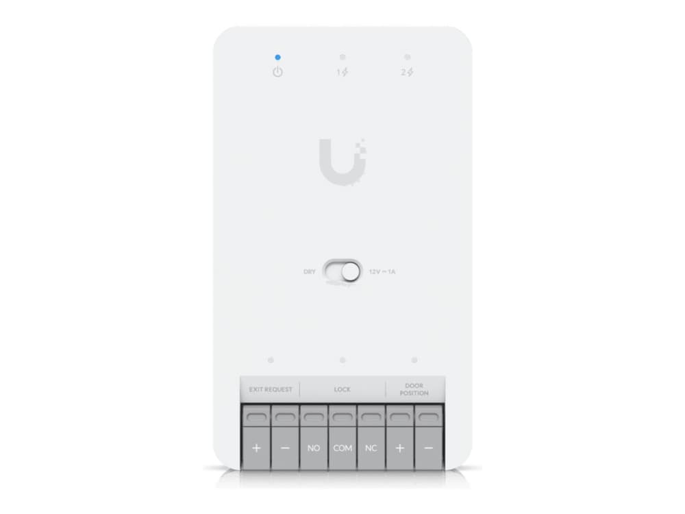 Ubiquiti Door Hub Mini, 10,100,1000 Mbit/s, 50 V, -10 - 40 °C, 5 - 90%, 66 mm, 27,6 mm