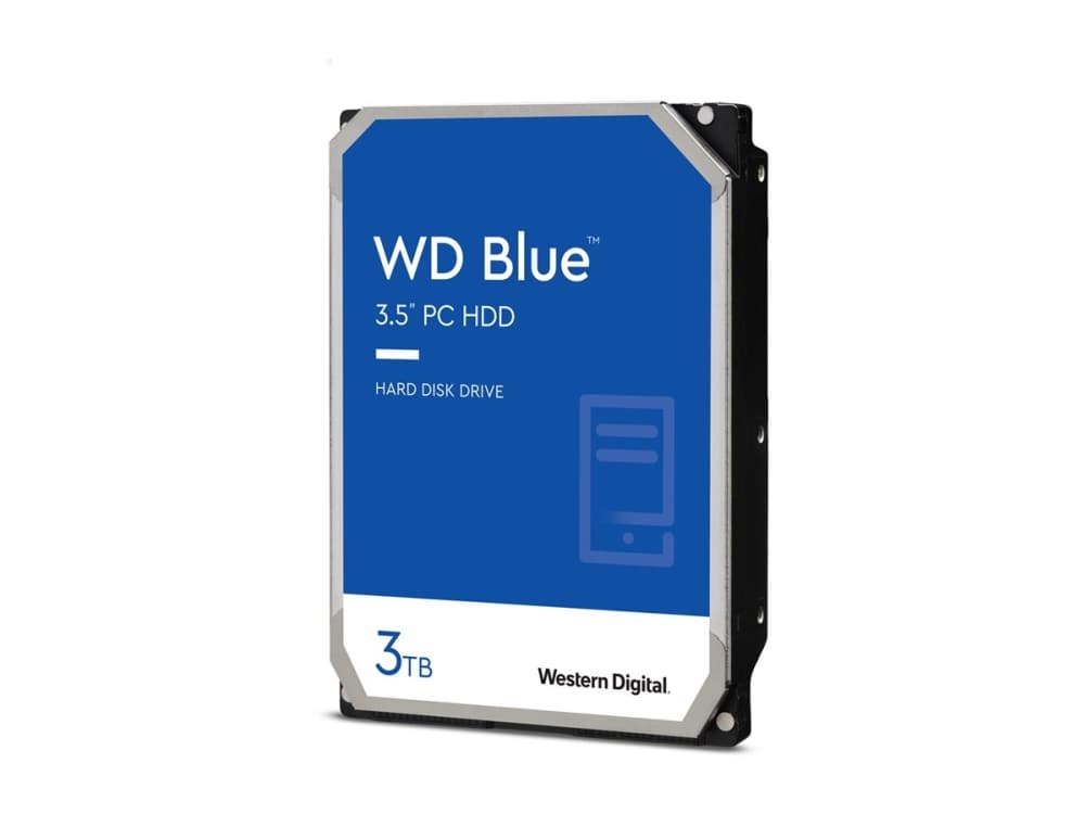 WD Blue WD30EZAX - Kiintolevy - 3 TB - sisäinen - 3,5 - SATA 6Gb/s - 5400 rpm - puskuri: 256 MB