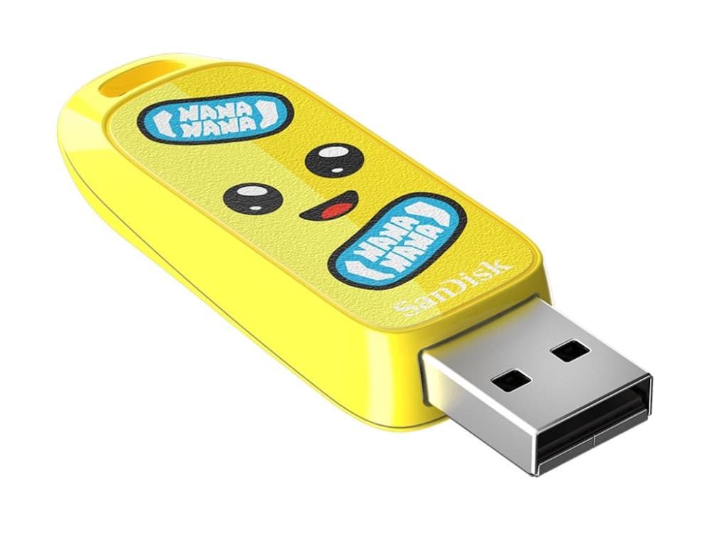 SanDisk SDCZIF-128G-G46, 128 GB, USB A-tyyppi, 3.2 Gen 1 (3.1 Gen 1), 130 MB/s, Ilman suojusta, Keltainen