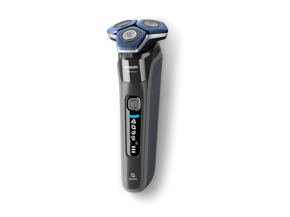 Philips SHAVER Series 7000 S7887/58 Sähköparranajokone märkä- ja kuiva-ajoon, Parranajokone kääntyvällä päällä, Kromi, SH71, 2 vuosi/vuosia, Akku, Litiumioni (Li-Ion)