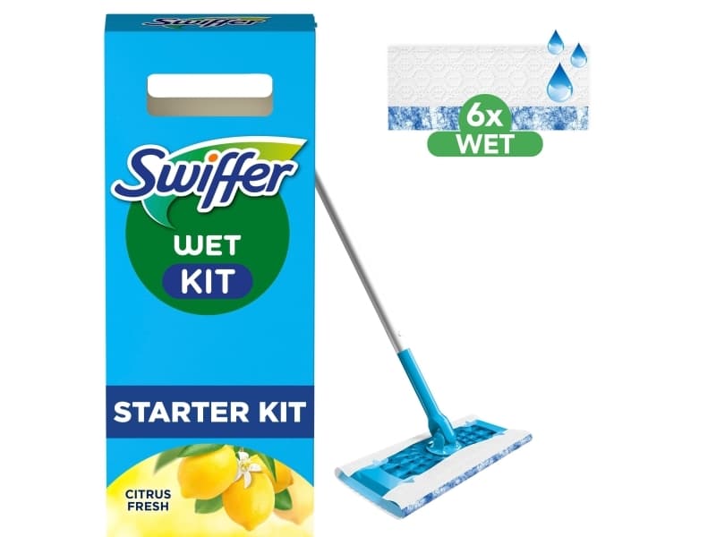 Startkit 1 Rengöringsmopp +6st fuktiga